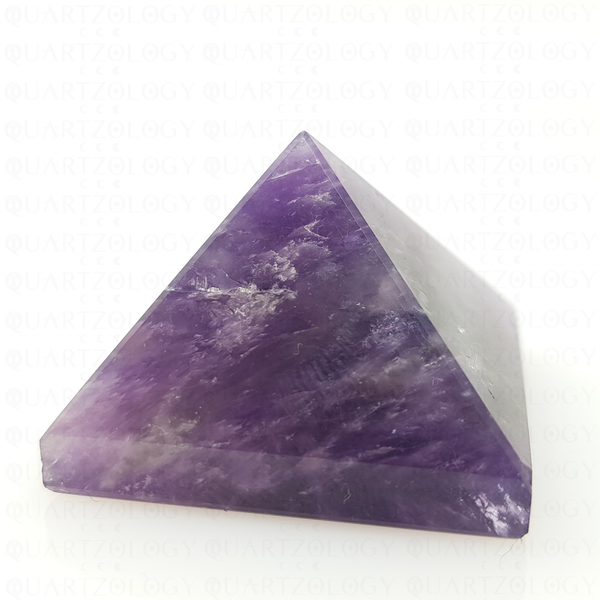 Amethyst Quartz Crystal Pyramid