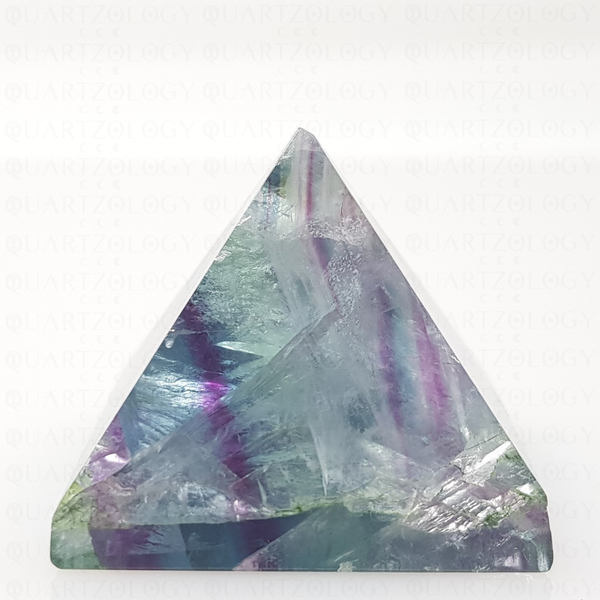 Fluorite Quartz Pyramid