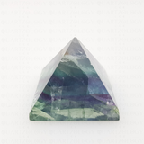 Fluorite Quartz Pyramid