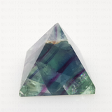 Fluorite Quartz Pyramid