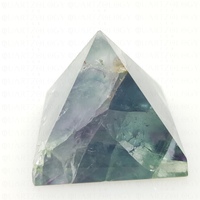 Fluorite Quartz Pyramid