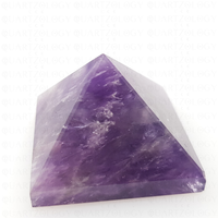 Amethyst Quartz Crystal Pyramid