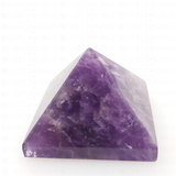 Amethyst Quartz Crystal Pyramid