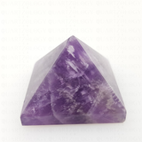 Amethyst Quartz Crystal Pyramid