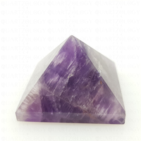 Amethyst Quartz Crystal Pyramid