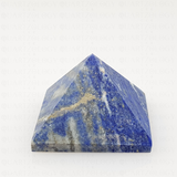 Lapis Lazuli Quartz Crystal Pyramid