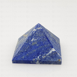 Lapis Lazuli Quartz Crystal Pyramid