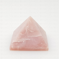 Pink Opal Quartz Pyramid