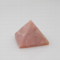 Pink Opal Quartz Pyramid